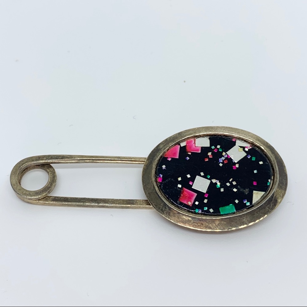 Vintage Glitter Pin